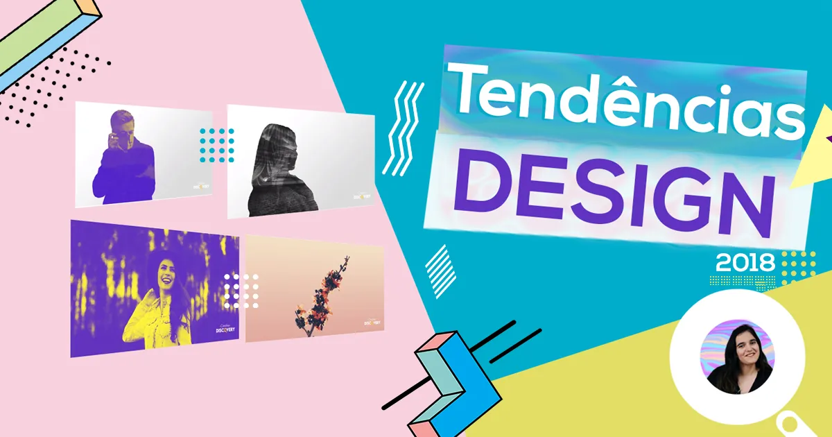 12 tendências de design gráfico de 2018