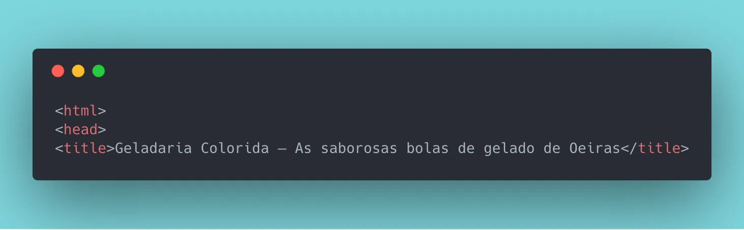 Meta, Tag, Titulo, SEO, Google, Marketing, Oeiras, Publicidade