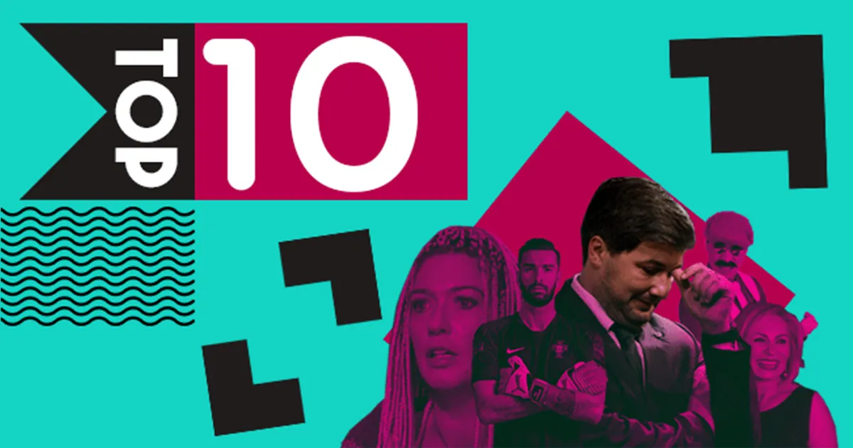 As 10 personalidades de 2018 mais pesquisadas em Portugal.